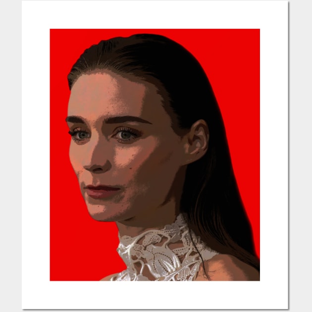 rooney mara Wall Art by oryan80